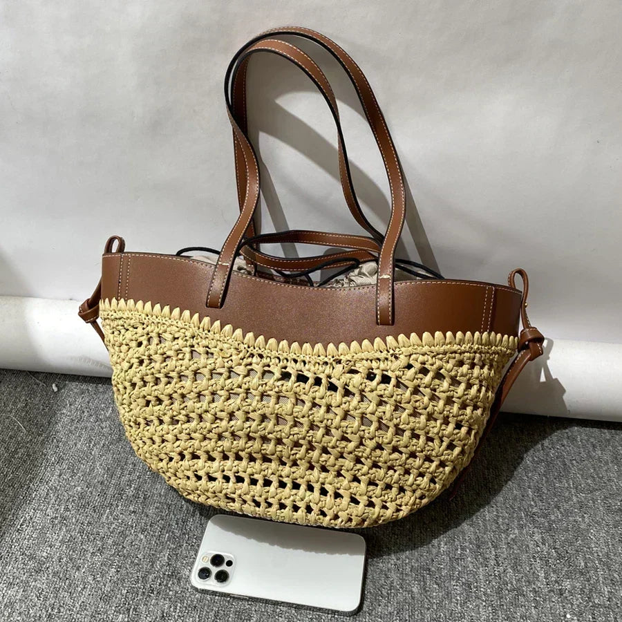 The Bree Hollow Weave Bag